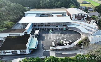 令和5・6・7年度 四万十市立東山小学校校舎改築工事（建築主体工事）竣工①